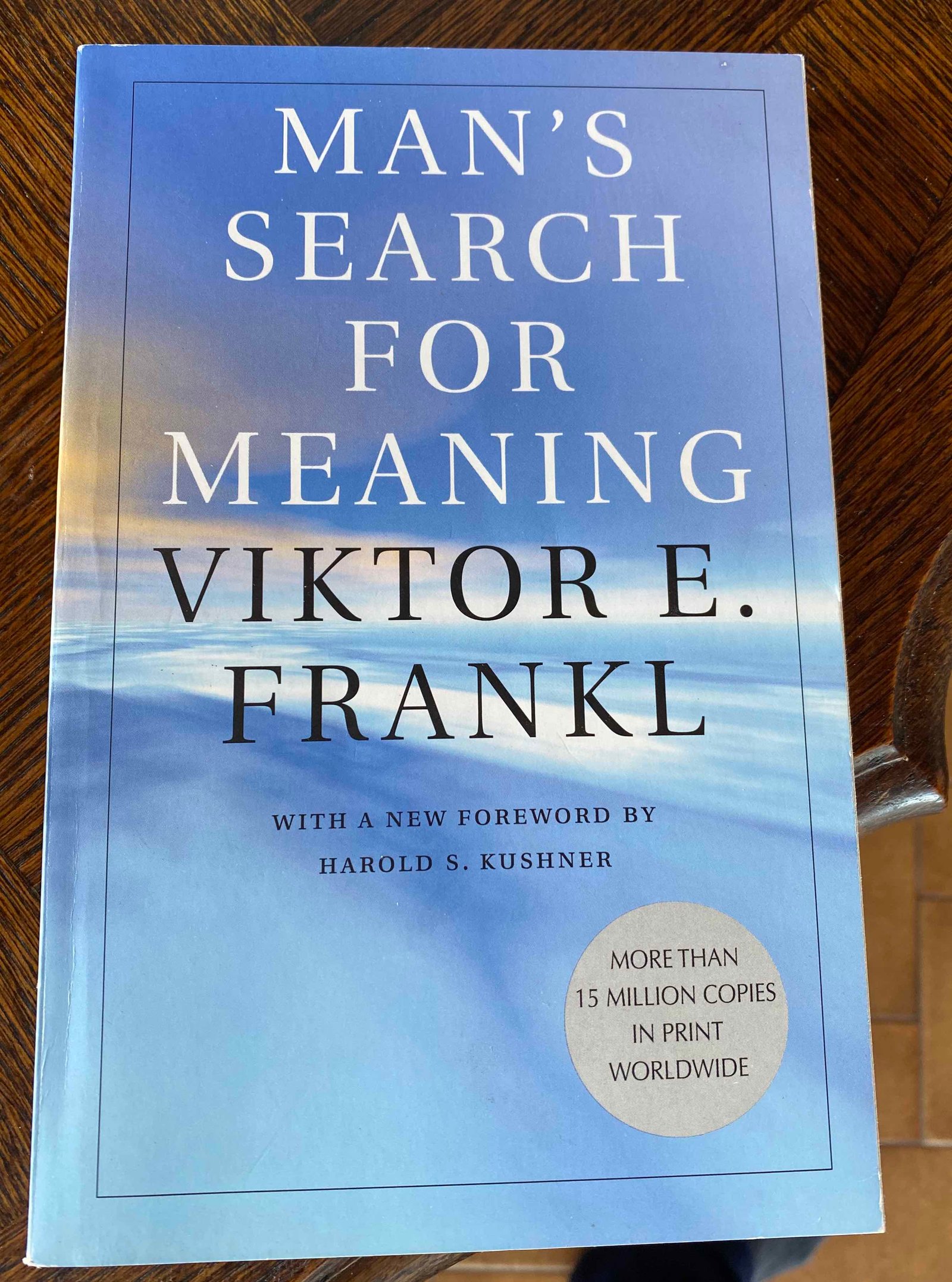 Man's Search For Meaning, Viktor Frankl