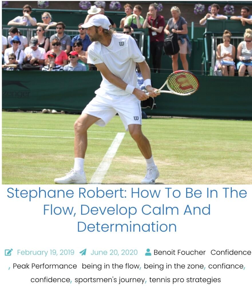 interview Stephane Robert, with Benoit Foucher