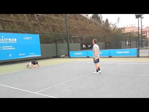 Sur ma chaîne Youtube… Fitness Speed Training During Tennis Tournament