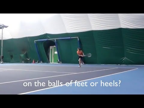 sur ma chaîne Youtube… Augustin tennis footwork issues