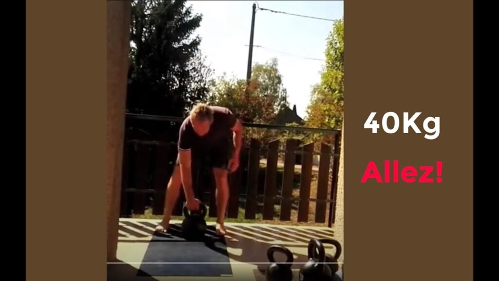 Sur ma chaîne Youtube… My First Kettlebell press @ 40kg