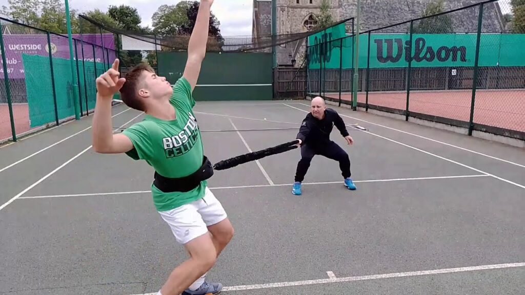 sur ma chaîne Youtube… Arthur Fery and Gareth Shelbourne. tennis footwork forehand inside out