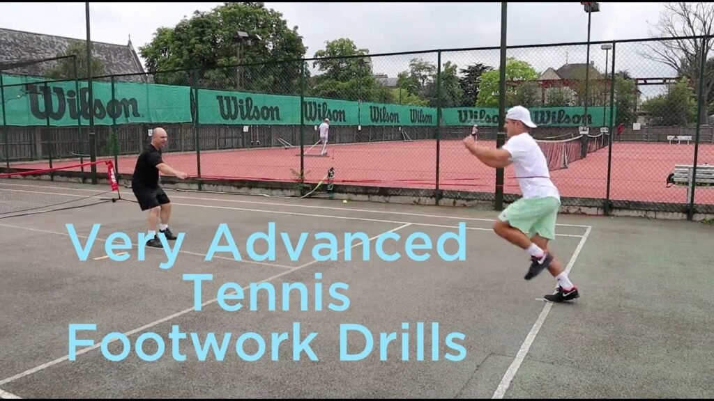 Sur ma chaîne Youtube… Very advanced tennis footwork drills with Arthur Fery and Gareth Shelbourne