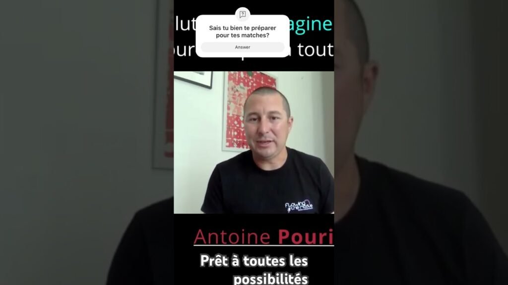 Sur ma chaîne Youtube… 3e partie interview Antoine Pourin preparateur mental est disponible. Puissant.