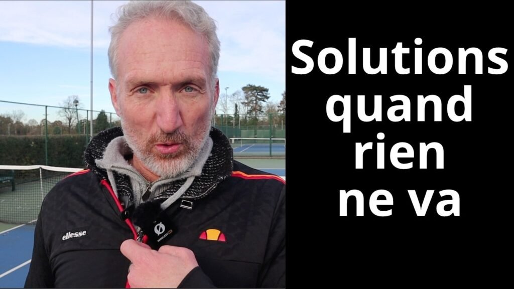 Sur ma chaîne Youtube… Que faire quand tu joues mal au tennis ? Solutions pour rebondir